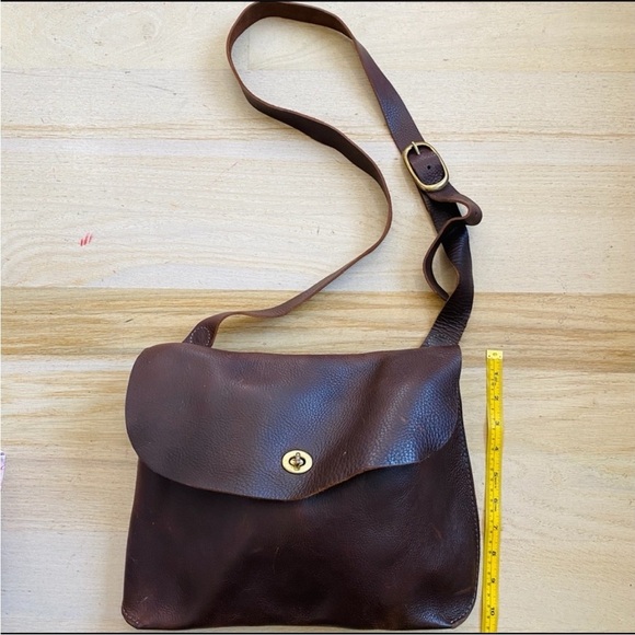 Wolfram Lohr handmade leather crossbody/shoulder bag - Picture 6 of 9